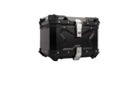 Baúl para motocicleta, diseño impermeable, gran capacidad de almacenamiento, X-55L-Negro