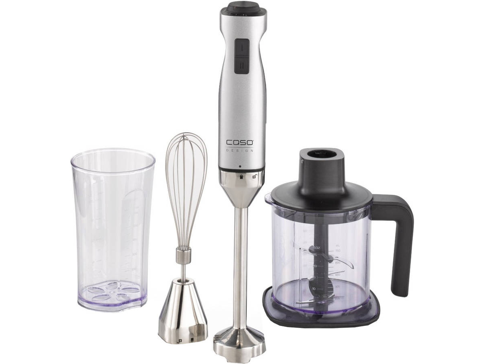 Batidora de Mano + Accesorios CASO HB 1000 (1000 W - Inox)