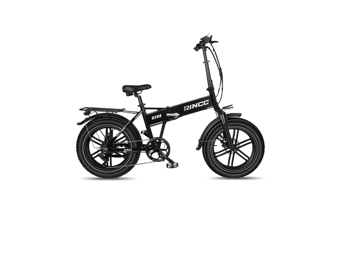 Bicicleta eléctrica plegable Rincc R200 de 750 W, batería de 48 V y 15 Ah, 20 pulgadas
