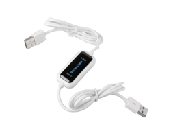 Cable Usb 2.0 Para Transferir Archivos Entre Dos Pc, Sincronización De Datos, 150 Cm, Compatible Con Windows.