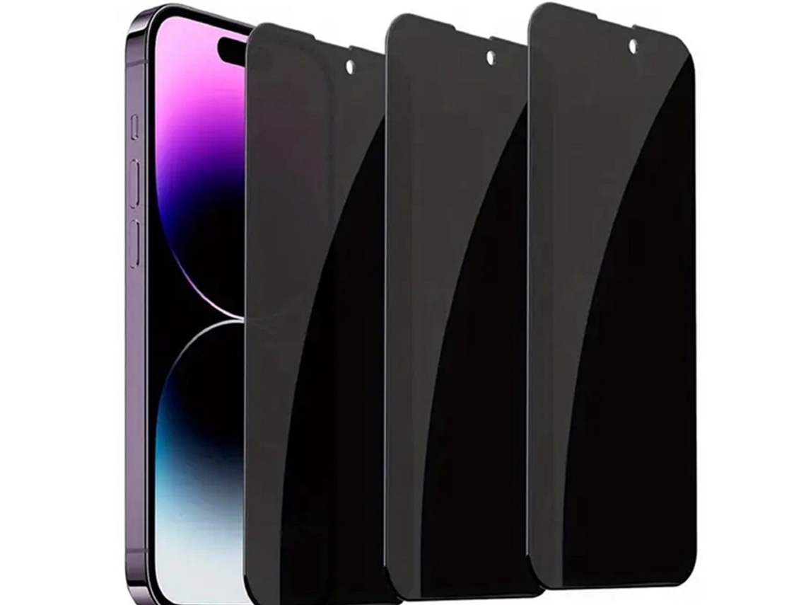 Protector de pantalla de privacidad de vidrio templado Yuysan para iPhone 14 Pro Max