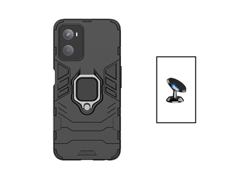 Funda Proteção Militar para Oppo Oppo A76 GIFT4ME Negro