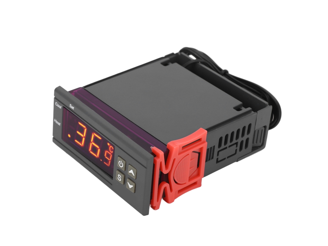 Módulo de control de termostato con controlador de temperatura digital STC 1000 para fermentadores y refrigeradores de 110-220 V CA
