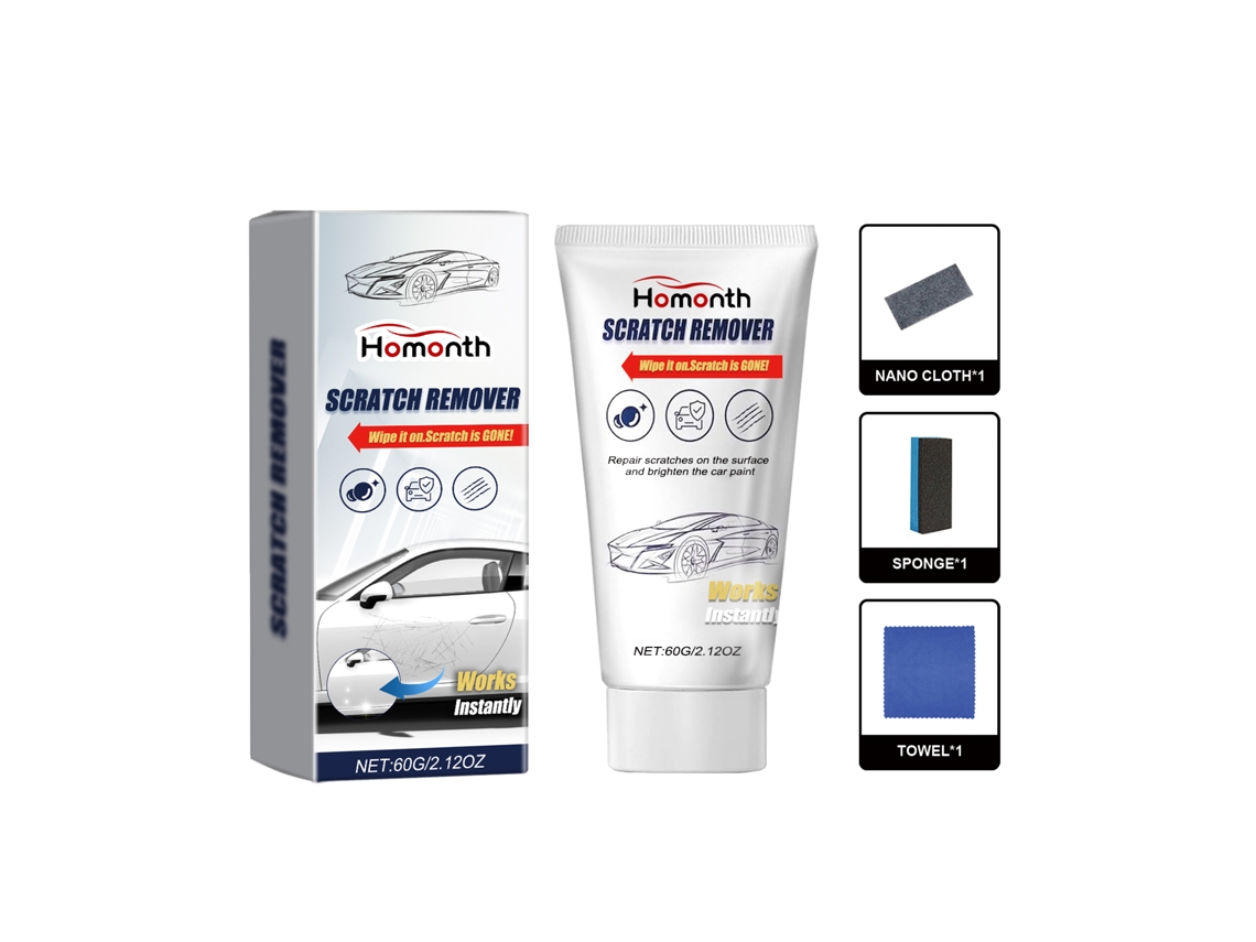 Kit de reparación de arañazos para coches con paño Nano Flash