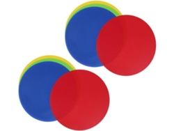 Conos Planos Antideslizantes De 23 Cm, Paquete De 8 Unidades