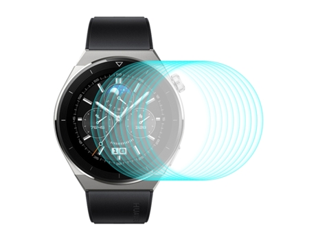 10 piezas para Huawei Watch GT 3 Pro 46 mm ENKAY 0,2 mm 9H Protector de pantalla de vidrio templado Película de reloj