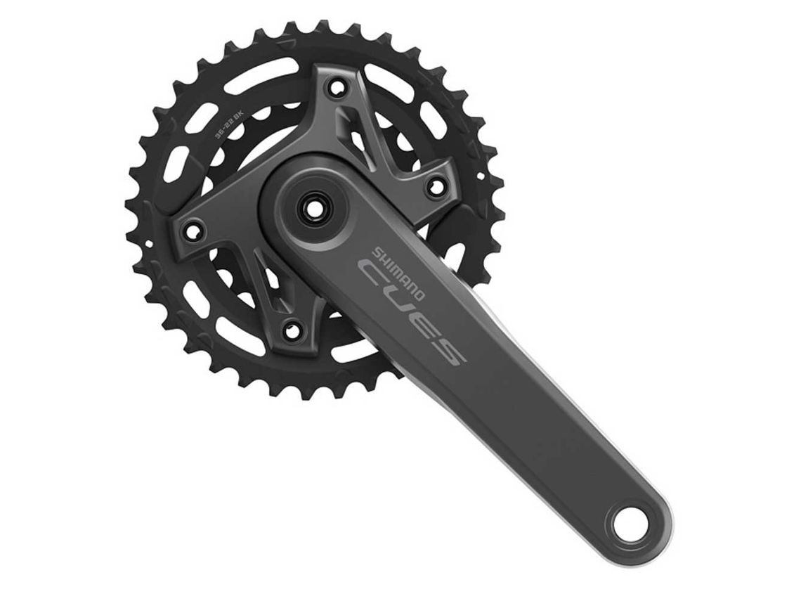 Pedivela Cues U6000-2 Prateado 170 Mm / 46-30Tshimano