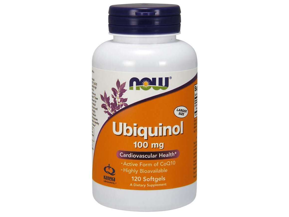 Now Foods Ubiquinol 100 mg Cápsulas NOW FOODS