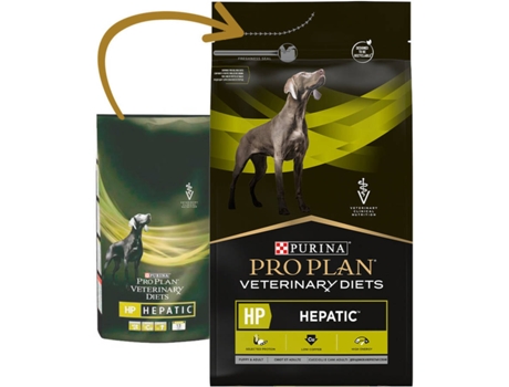 Pienso para Perros PURINA PPVD Canine HP Hepatic (3Kg - Seco)