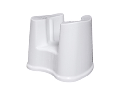 Silla de baño gruesa, antideslizante y estable para embarazadas mayores.