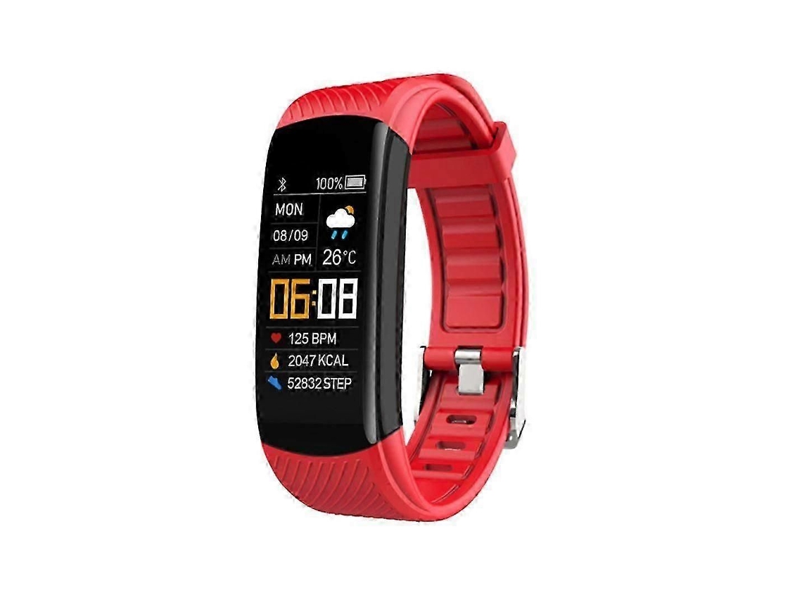 Rastreador De Fitness, Relógio Inteligente Com Frequência Cardíaca Pressão Arterial Temperatura Corporal Monitor De Sono Relógio De Saúde Para