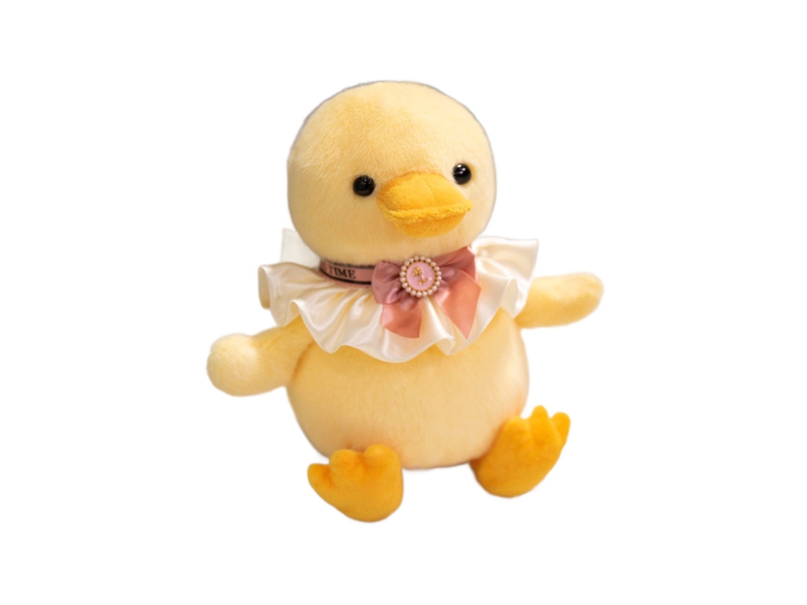 Sapo de Pelúcia com Babador de Renda, Brinquedo Fofinho para Máquina de Garra, Presente Empresarial CHABERLU
