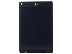Pizarra de escritura LCD de 12 pulgadas para niños, pantalla grande, portátil, con bolígrafo para uso repetido.