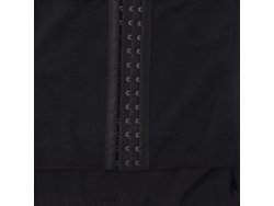 Chaleco Moldeador Para Hombre Con 3 Botones, Compresión Abdominal, Efecto Adelgazante, Transpirable, Negro, Talla L