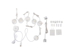 Luces Bajo Armarios Con Enchufe Con Sensor De Movimiento, 3 Modos De Color Led, Para Cocina, Pasillo Y Escaleras.