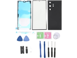 Kit De Reemplazo De Cristal Trasero Y Pantalla Frontal Exterior Para S23 Ultra