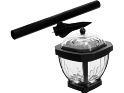 Lámpara De Pared Solar Led Impermeable Para Exteriores, Ideal Para Patios Y Jardines, Luz Blanca.