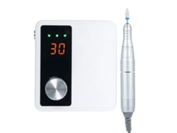 Kit De Furadeira Elétrica Para Unhas Sem Fio 30.000rpm Recarregável Com Brocas Para Manicure E Pedicure