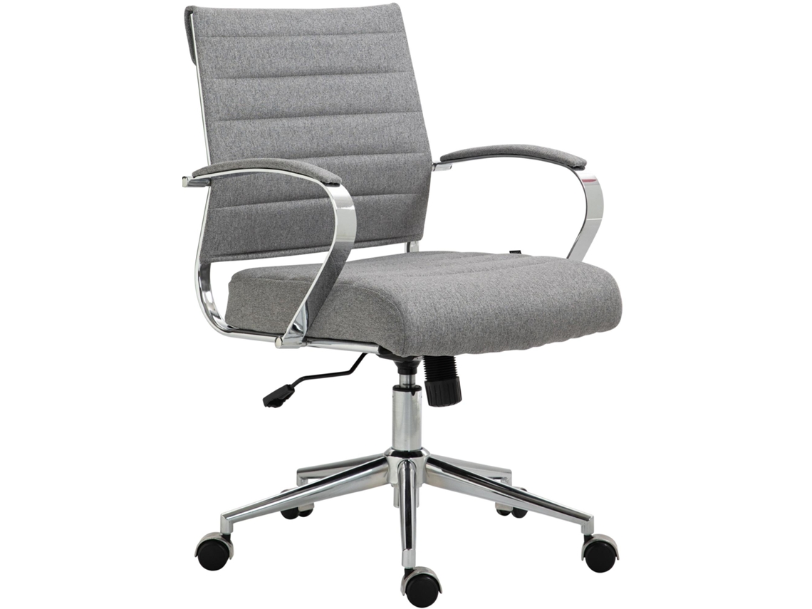 Silla de oficina Oakland cinza/tecido CLP