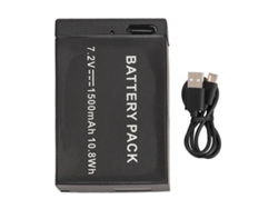Bateria Mali LP E17 7.2V 1500mAh, com Carregador USB-C, para Câmeras R50, R10, R8, Rebel T8i, T7i, T6i, T6s