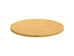 Tablero De Mesa | Tablero De Escritorio | Superficie De Mesa De Bambú Ø50x1,5 Cm