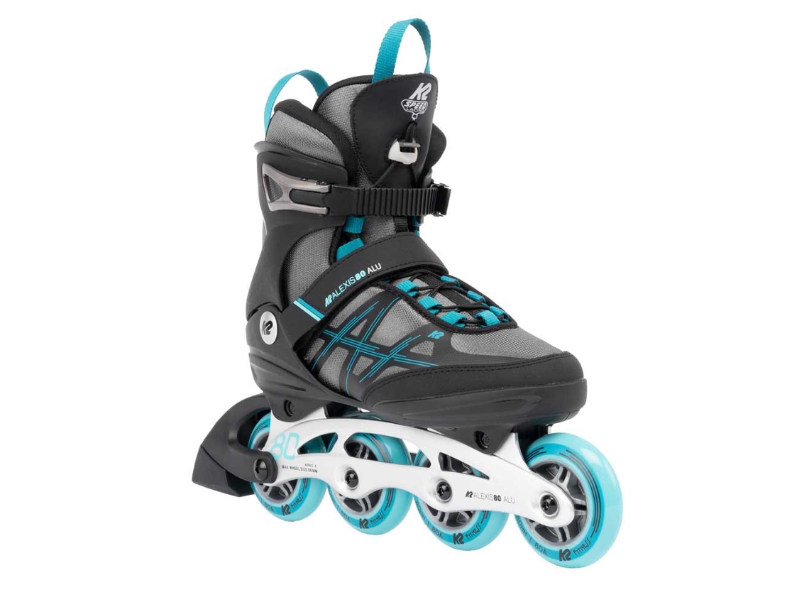 Patina em Linha Alexis 80 Alu Cinzento Eu 40K2 Skate