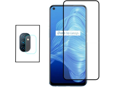 Kit Protector de Cámara Trasera OnePlus Nord 100 PHONECARE y Cristal Templado 5D Full Cover