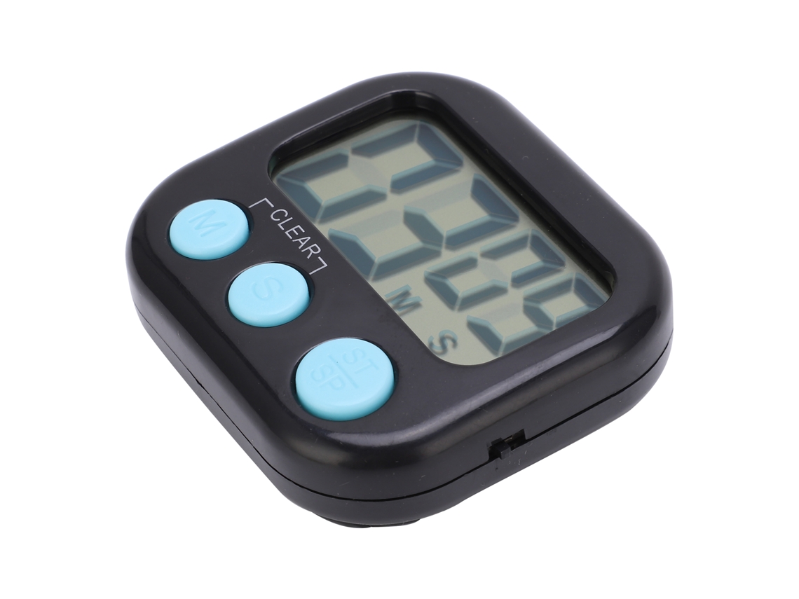 Temporizador de cocina digital, temporizador electrónico para estudio, control de tiempo, cocina, entrenamiento deportivo.