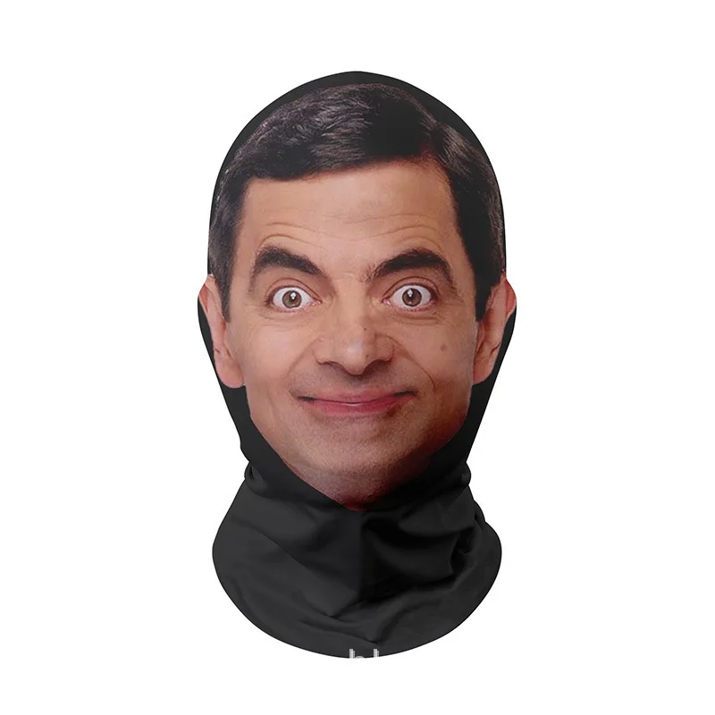 Mascarilla facial realista 3D para hombre y mujer, pasamontañas completo de hip hop para disfraces y fiestas de Halloween, modelo n.° Viewleaf