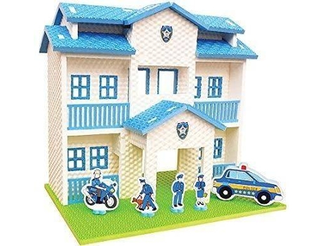 Construcciones Estacion De Policia Goma Eva