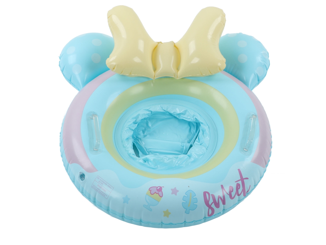 Aro Inflable Para Niños Con Asas, Material De Pvc Ecológico, Flotador Para Piscina, Playa, Bañera, Edades De 3 A 10 Años.