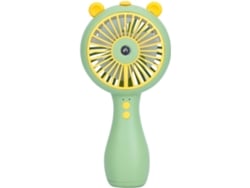 Ventilador De Escritorio Usb Ventilador Portátil Con Nebulizador Mini Personal Refrigeración 3 Velocidades 2