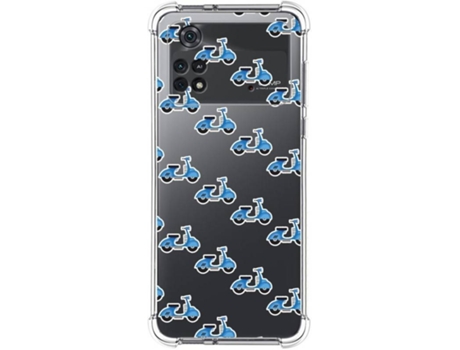 Carcasa para Xiaomi Poco M4 Pro 4G TUMUNDOSMARTPHONE Dibujos Antigolpes Scooter Multicolor