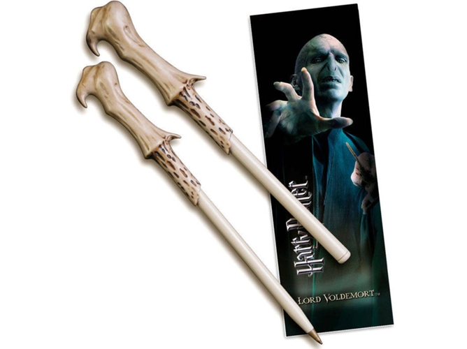 Bolígrafo Varita + Marcador de Libros NOBLE Harry Potter - Voldemort