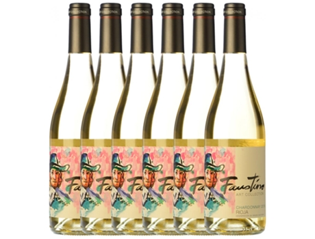 Vino FAUSTINO Faustino Art Collection Chardonnay Rioja (0.75 L - 6 unidades)