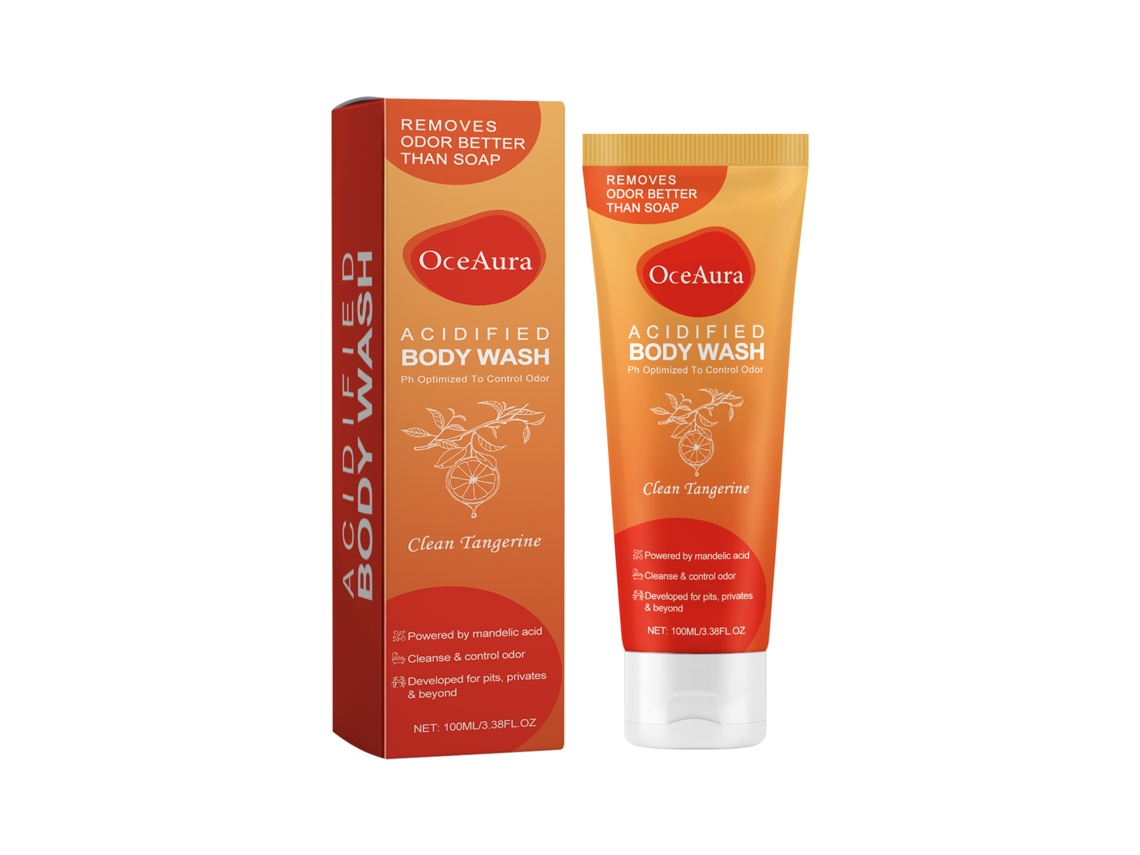 Gel de ducha Oceanaura de naranja, hidratante y perfumado