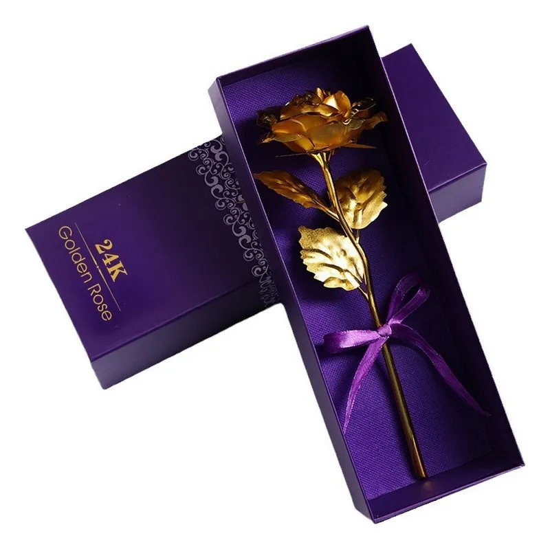 Nuevo regalo de San Valentín en lámina dorada con rosas de Vayotoy