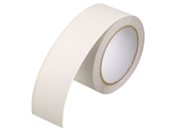 Cinta de seguridad autoadhesiva de PVC de 5 cm x 5 m, antideslizante, resistente al desgaste (transparente)