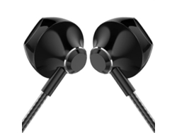 Auriculares estéreo PTM D31 con micrófono para llamadas manos libres para teléfonos Samsung/Xiaomi Hengrongshen (dorados)