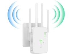 Amplificador de señal WiFi de doble banda de 5 GHz/2,4 GHz, hasta 2000 pies cuadrados y 30 dispositivos, repetidor de Yizhood.