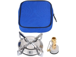 Estufa De Camping Portátil De Gas Para Senderismo Fogón Con Conector Y Bolsa De Almacenamiento Para Picnic Barbacoa