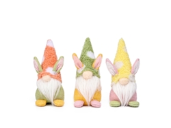 Juego De 3 Peluches De Conejos Enanos Sin Rostro: Ideales Para Regalos, Pascua Y Decoración De Fiestas, Y Perfectos Para El Uso Diario Graci