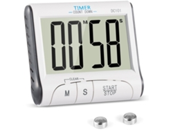 Temporizador De Cocina Confiable, Temporizadores Magnéticos Digitales Con Alarma Fuerte Y Funciones De Conteo Progresivo Y Regresivo Para Diversos Uso