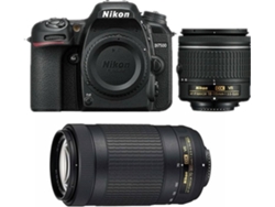 Kit Cámara Réflex NIKON D7500 AF-P 18-55MM F3.5-5.6G VR + AF-P 70-300MM F4.5-6.3 ED VR DX (20062)