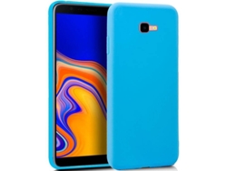 Carcasa Samsung Galaxy J4+ COOL Silicona Azul