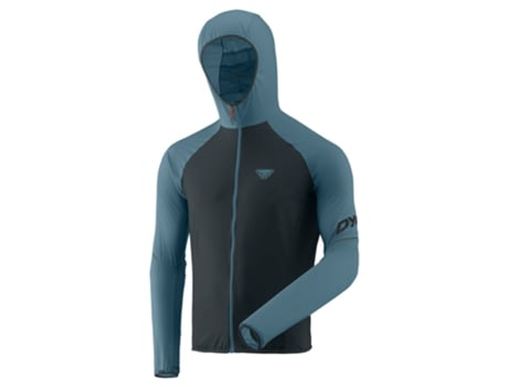 Casacos DYNAFIT Jaqueta Alpine Wind 2 Azul,Cinzento S Homem