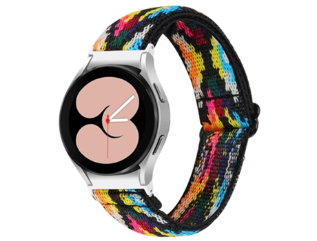 Correa de tela tejida tejido elástico ajustable para Samsung Galaxy Watch4 Active 40mm/44mm/Watch4 Classic 42mm/46mm - yo