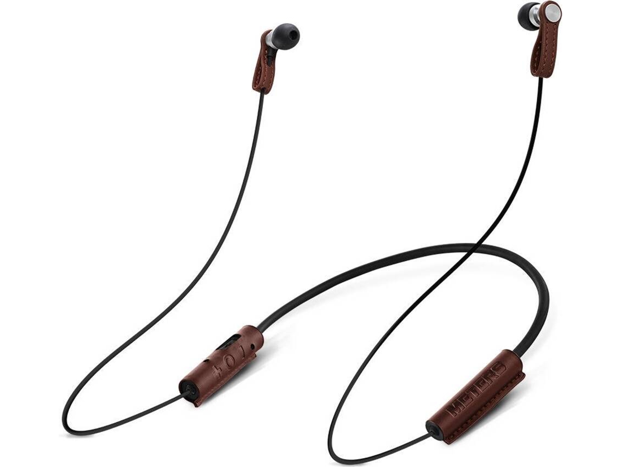 Auriculares Bluetooth METERS Magnetic (In Ear - Micrófono - marrón)