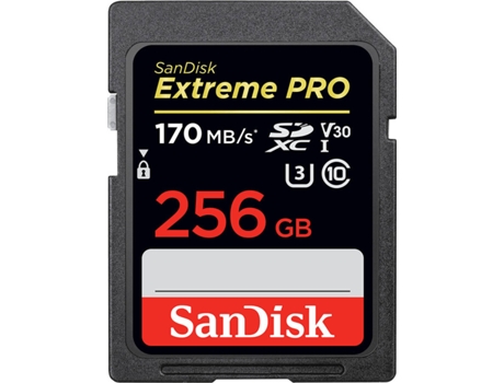 Tarjeta de Memoria SANDISK Exrteme PRO 256 GB