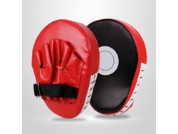 Guantes de boxeo Eifson (azules), curvos y gruesos, para golpear, con correas de muñeca ajustables.